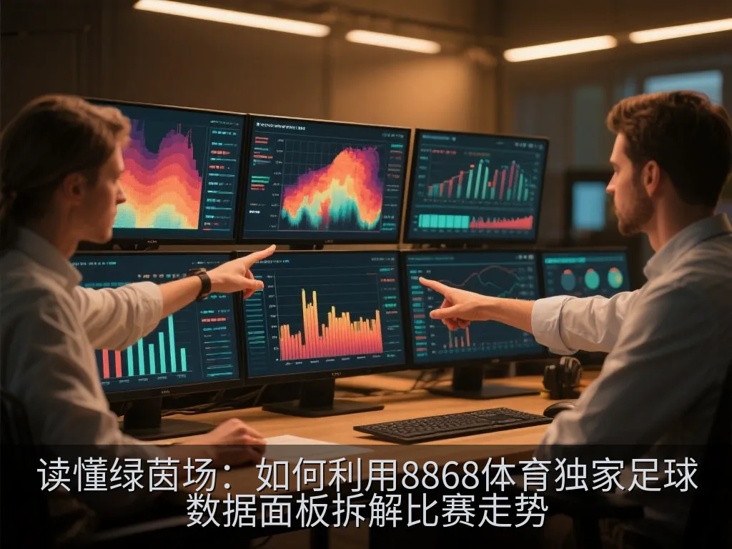 专业足球战术板与数据分析笔记本工作台场景